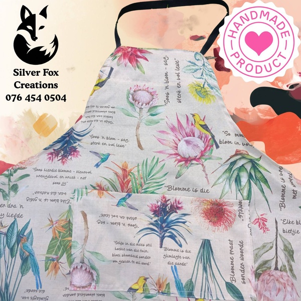 Handmade Apron Floral Theme
