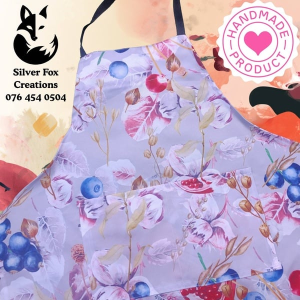 Handmade Apron Floral Theme