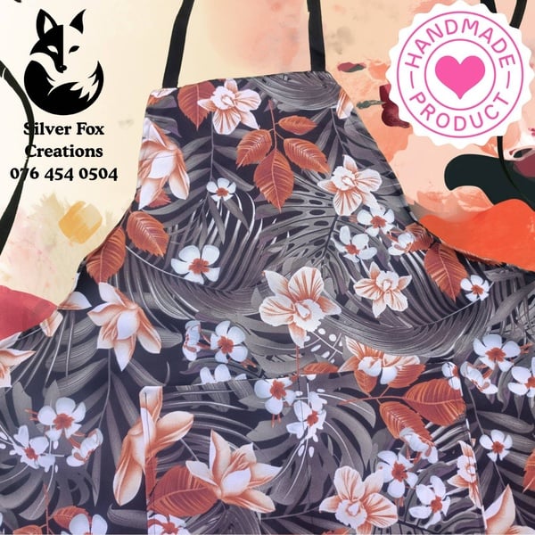 Handmade Apron Floral Theme