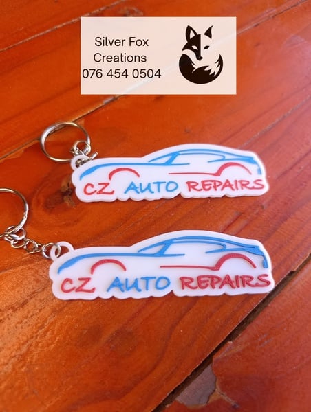 Custom business branded keychains