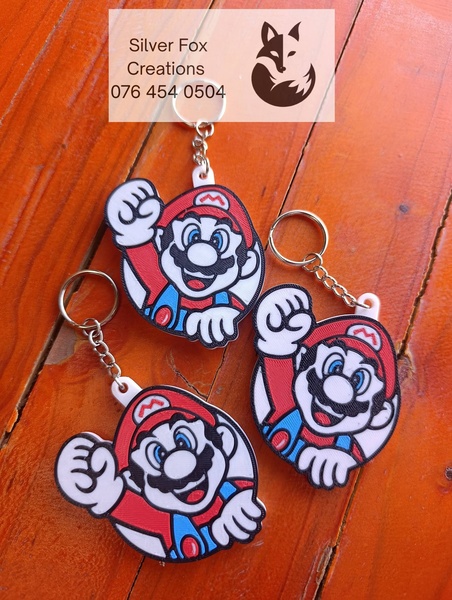 Mario Keychain
