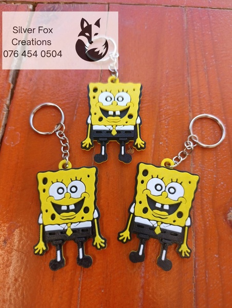 Spongebob keychain