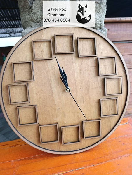 Picture Frame wall clock - 30cm Round