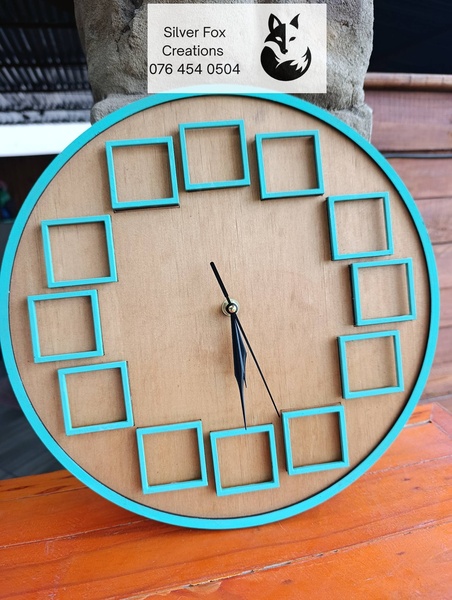 Picture Frame wall clock - 30cm Round
