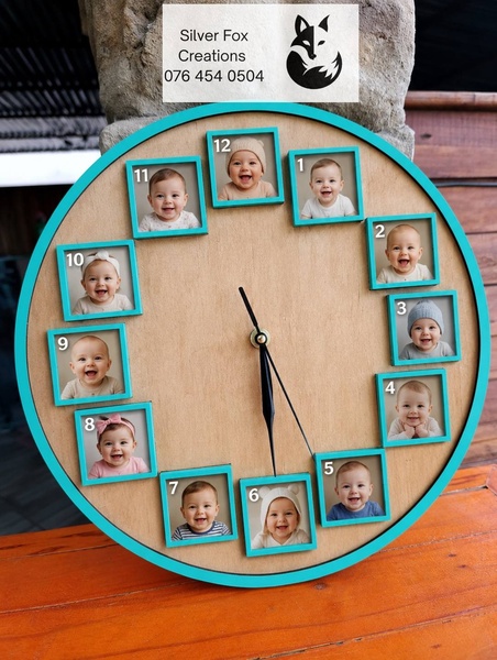 Picture Frame wall clock - 30cm Round