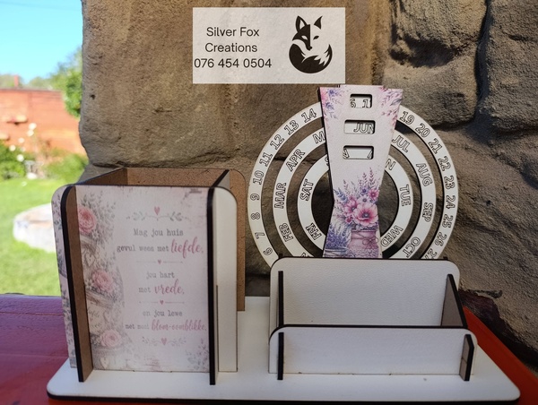 Desk Calendar Organiser