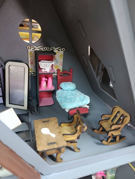 Lasercut Doll House and accessories