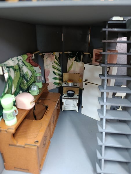 Lasercut Doll House and accessories