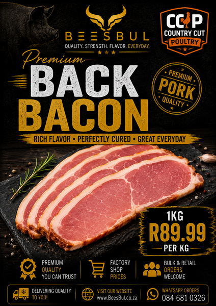 Pork Back Bacon 1kg