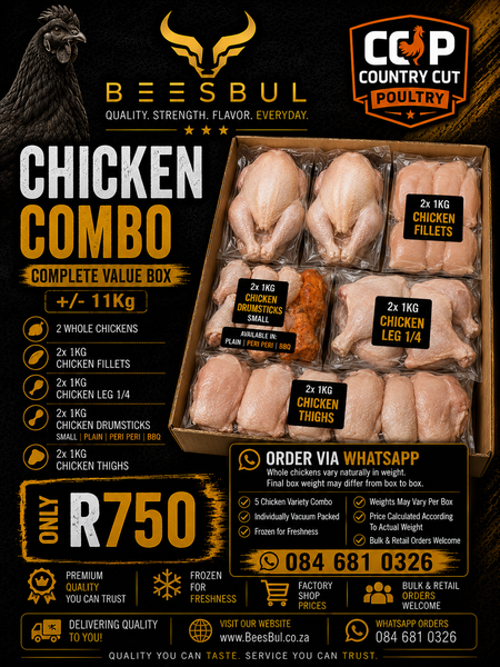 Chicken Combo +/- 11kg