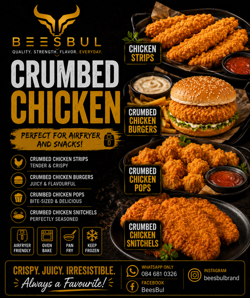 Crumbed Chicken Not processed