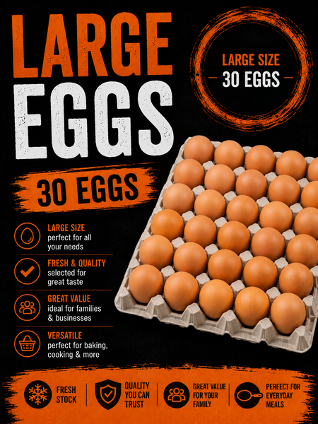 Weldhagen Eggs (30) Large