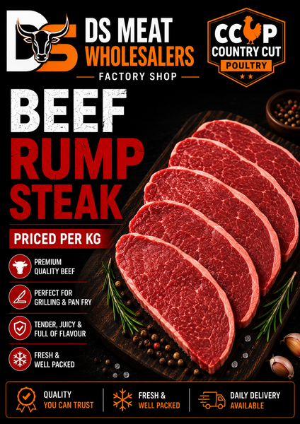 Beef Rump Steak A grade 1kg