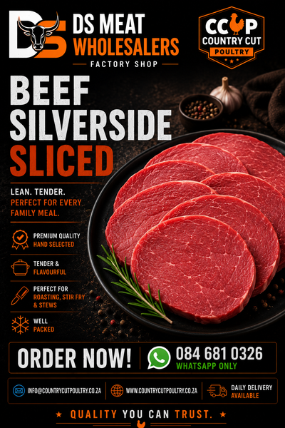 Beef Silverside 1kg packs