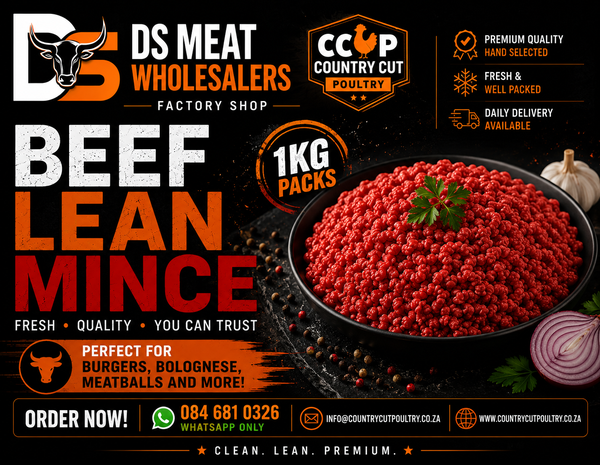 Beef Lean Mince 1kg packs