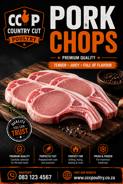 Pork Shoulder Chops (Special on Bulk)