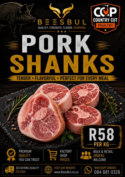 Pork Sliced Shanks 1kg