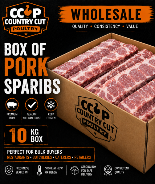 Pork Spare ribs Wholesale 10kg box