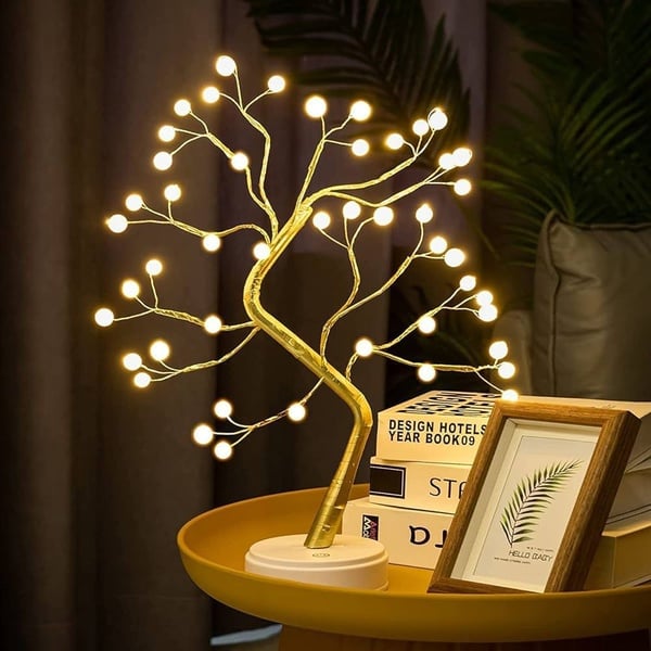 Cherries On A Tree Led Lamp