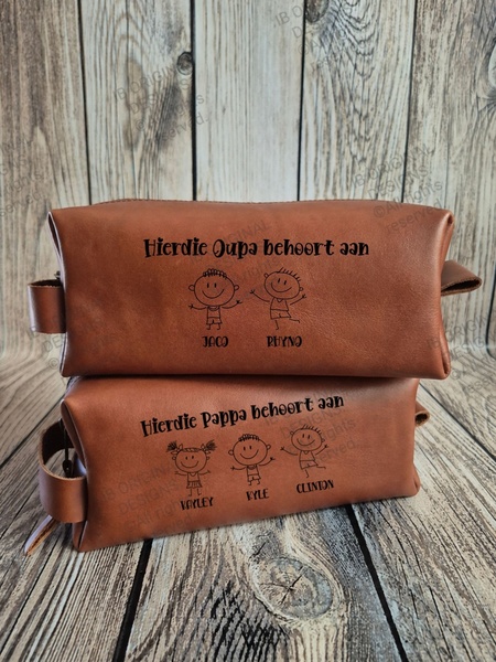 Genuine Leather Vanity Bags