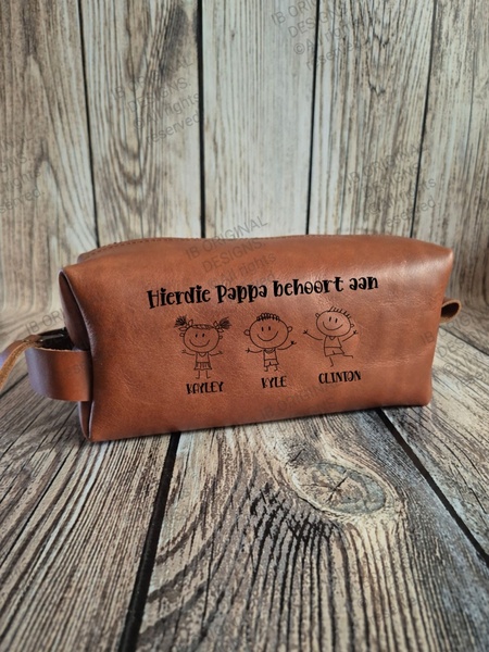 Genuine Leather Vanity Bags