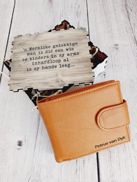 Father's Day Leather Wallet