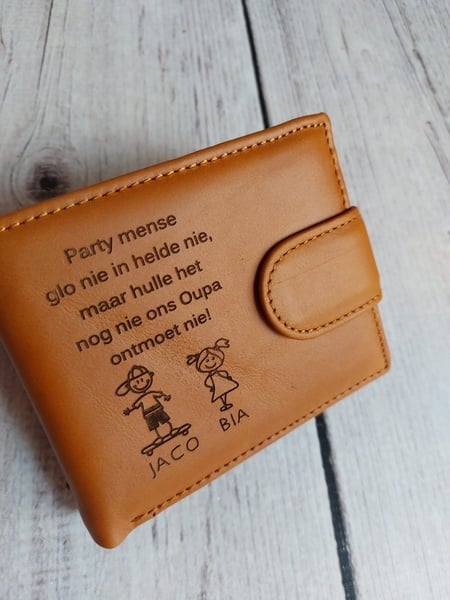 Father's Day Leather Wallet