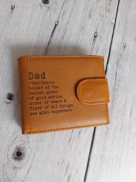Father's Day Leather Wallet