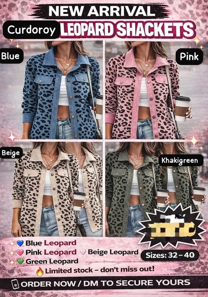 Leopard Shackets
