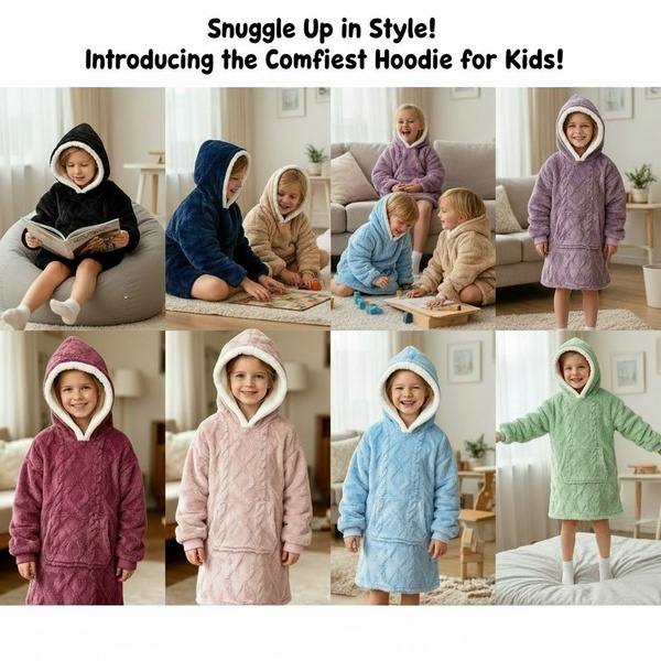 Kids Snuggle Hoodies