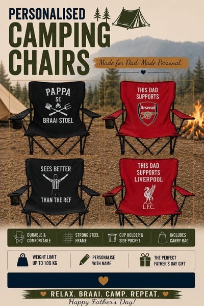 Personalised Camping Chairs