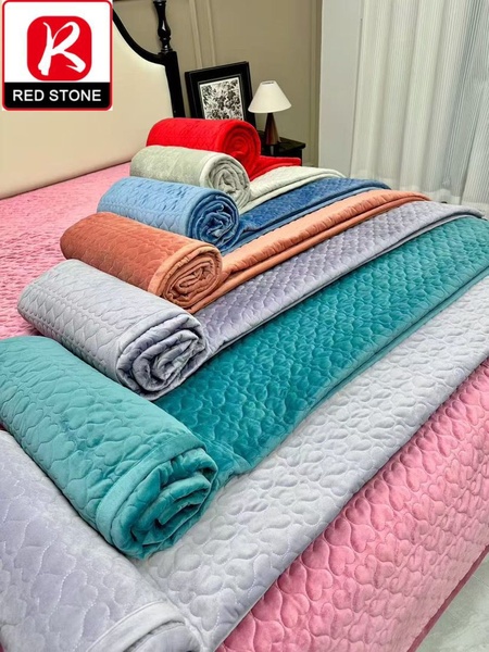 Velvet Bed Throw