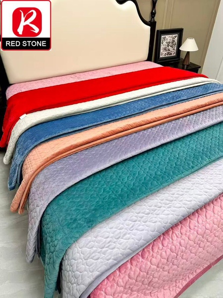 Velvet Bed Throw
