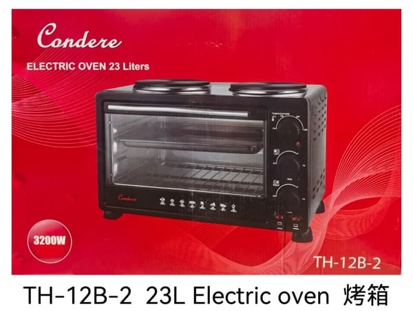 23L Condere Electric Oven