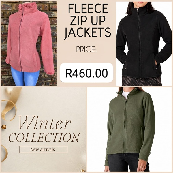Fleece Zip Up Jacket