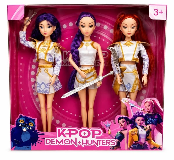 KPOP Demon Hunters Doll Set