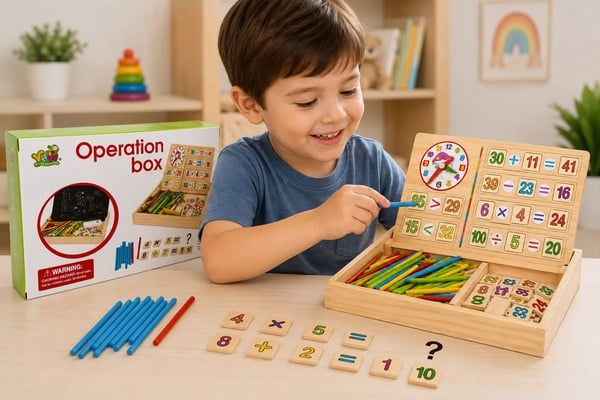 Operations Wooden Educational Box