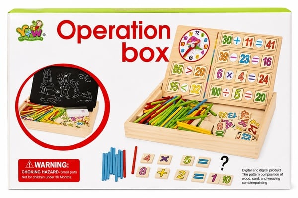 Operations Wooden Educational Box