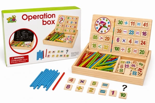 Operations Wooden Educational Box