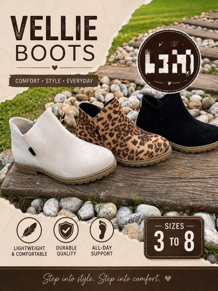 Ladies Vellie Boots