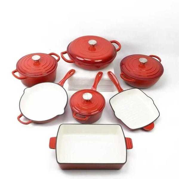 11pc Cast Iron Sets