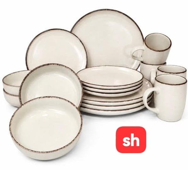 16pc Ceramic Dinner Set