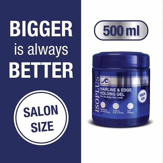 ISOPLUS HAIRLINE & EDGE GEL SALON SIZE 500g