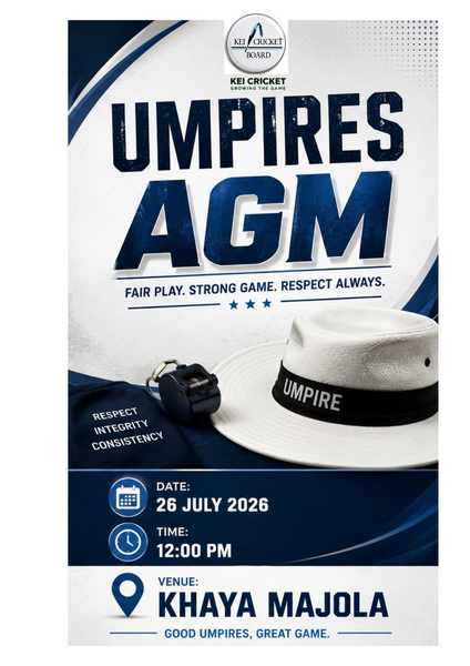 Umpires Annual General Meeting (AGM) 2026 picture