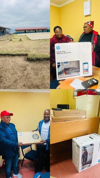 Cricket South Africa Supports Nomandi School with Vital ICT Equipment picture