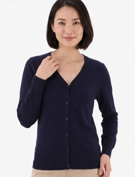 Ladies v-neck cadigan