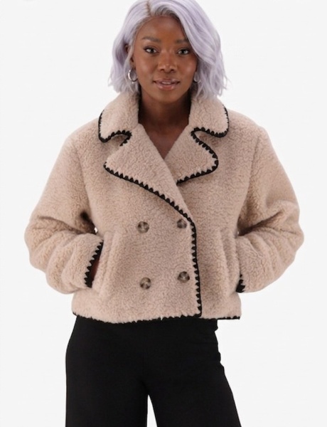 Ladies saddle stitch jacket