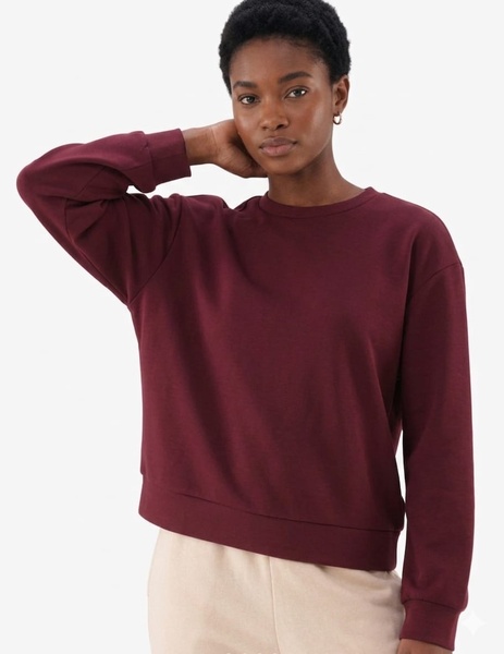 Ladies scuba fleece pullover hoodie