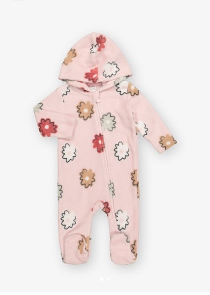 Toddlers floral print onesi