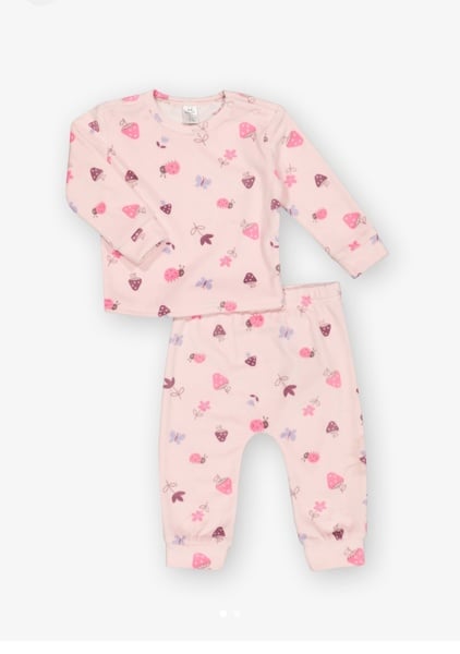 New born toddlers ladybug sleep set